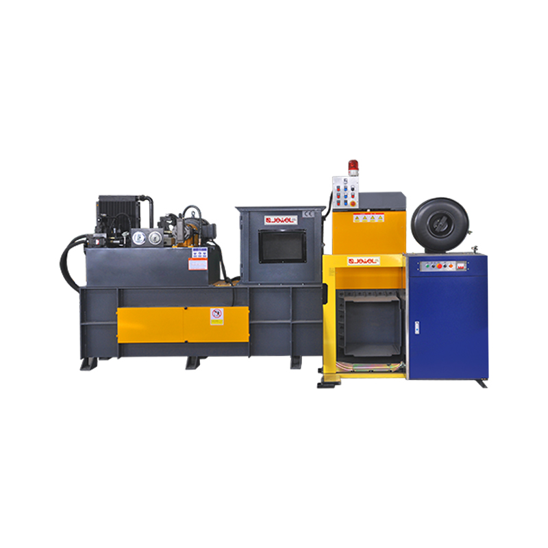 Piccola pressa per balle di compressione orizzontale completamente automatica (reggetta in PP)