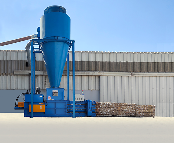 Soluzione economica per la pressatura dei rifiuti per una fabbrica di cartone dell'Oman